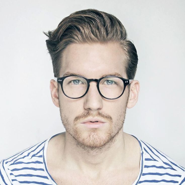 (+120 fotos) Penteados masculinos para rosto alongado