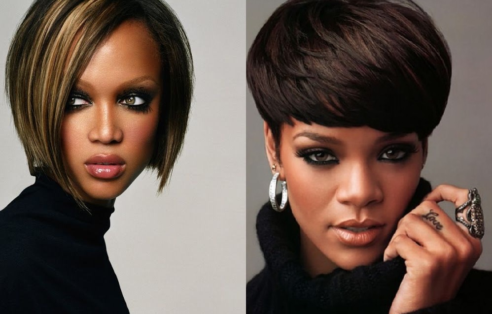 Penteados femininos para rosto triangular