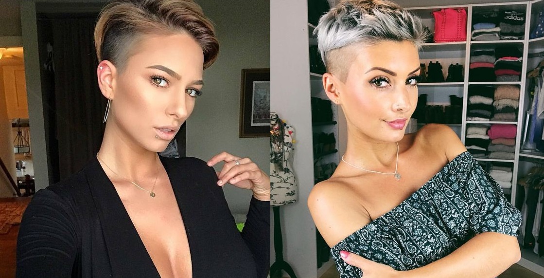 Penteados femininos para rosto triangular