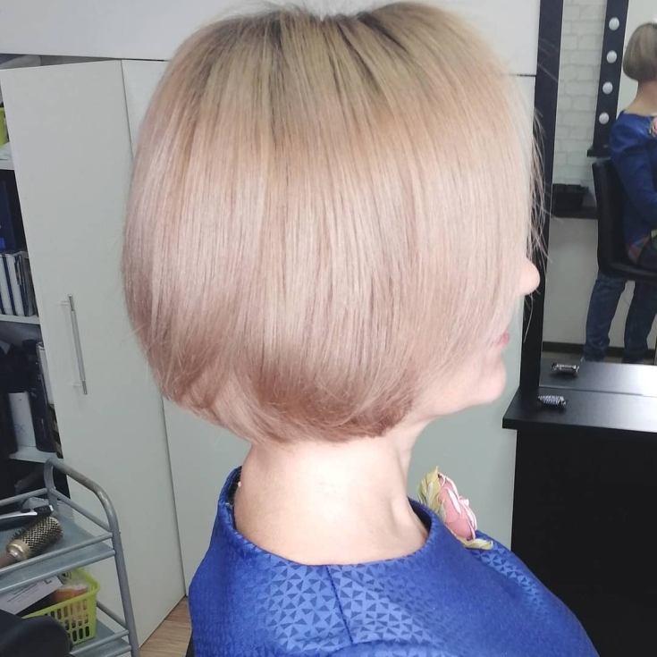 Cabelo castanho claro para cabelo curto