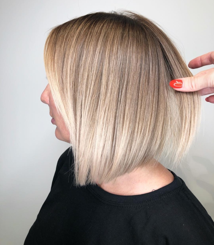 Cabelo castanho claro para cabelo curto