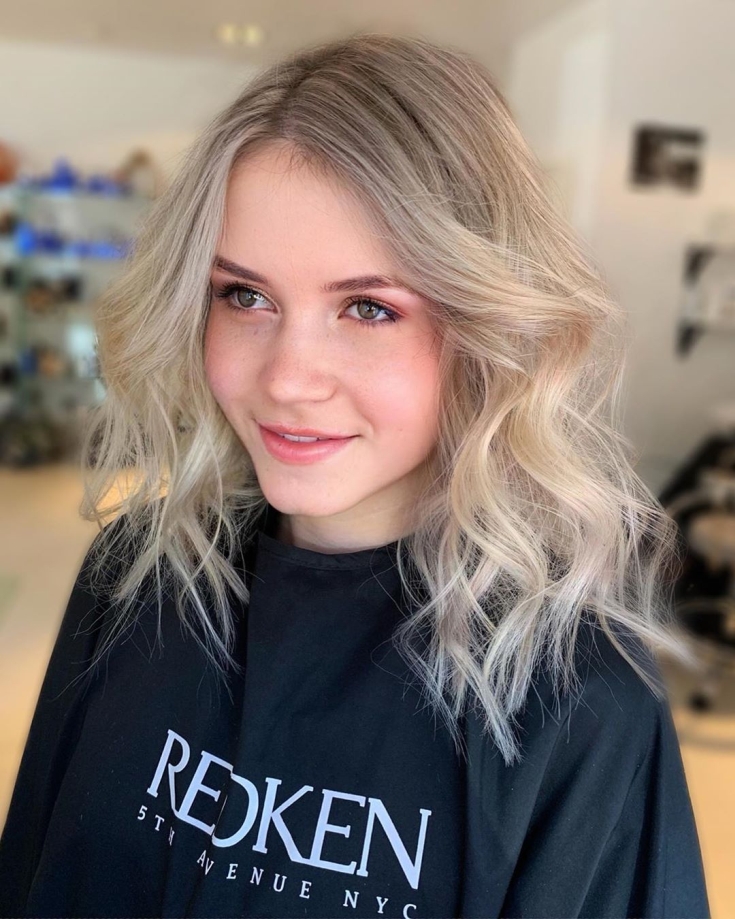 Cabelo castanho claro para cabelo curto