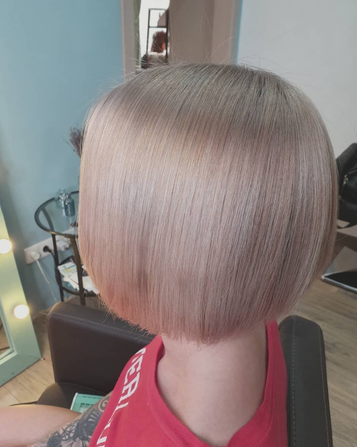 Cabelo castanho claro para cabelo curto