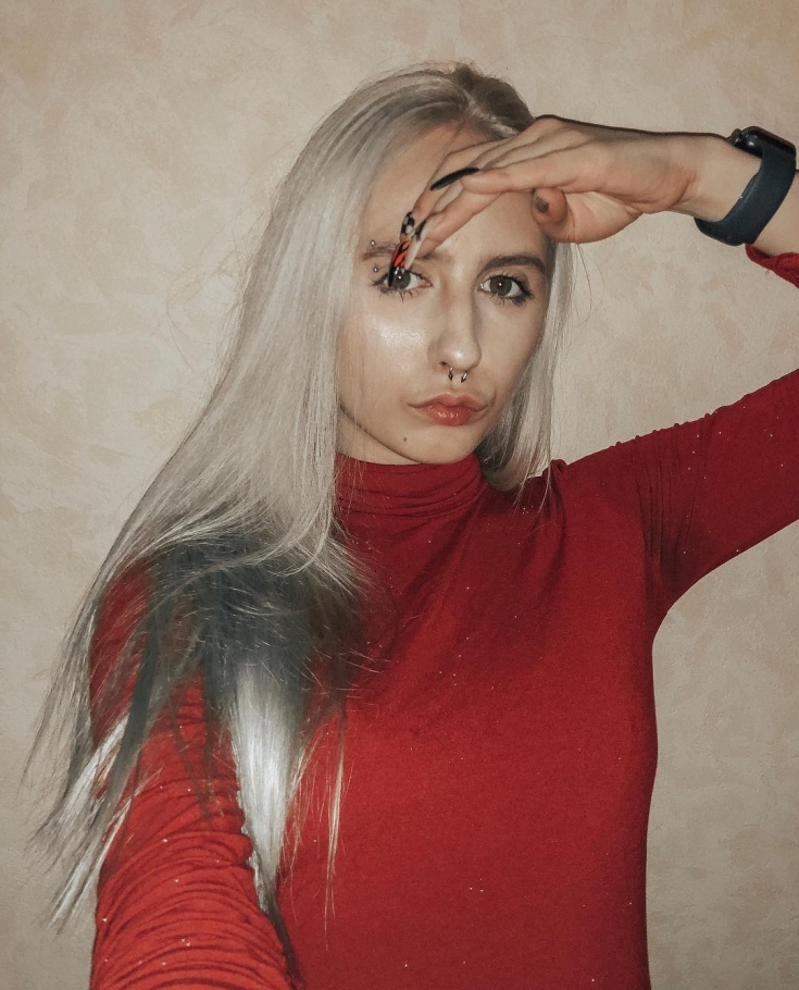 Cabelo claro para olhos castanhos