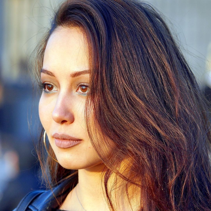 Cabelo castanho caramelo