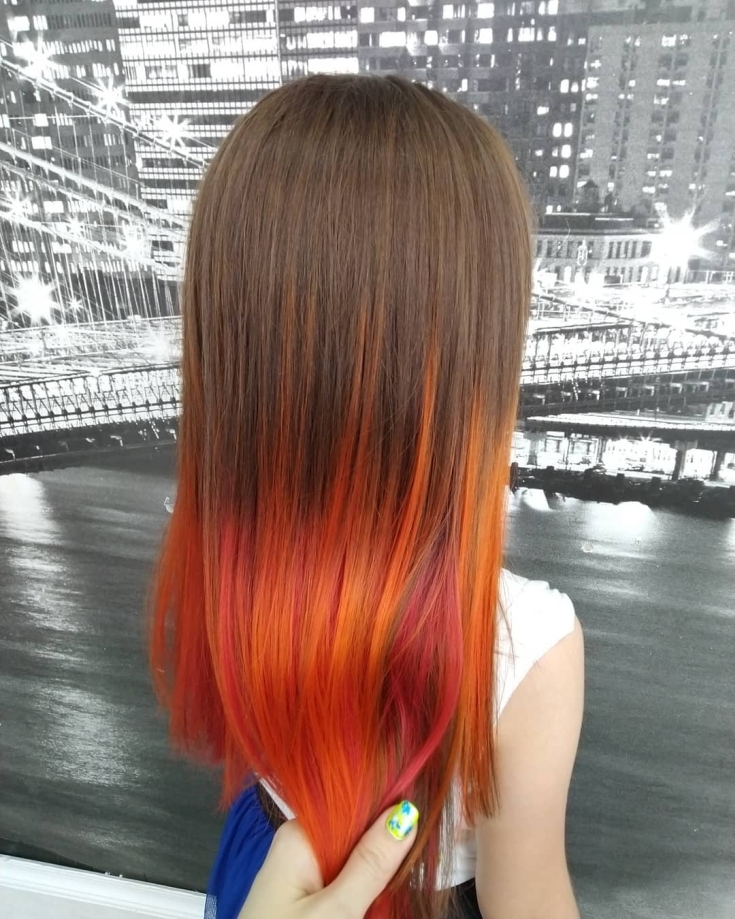 Cabelo castanho claro