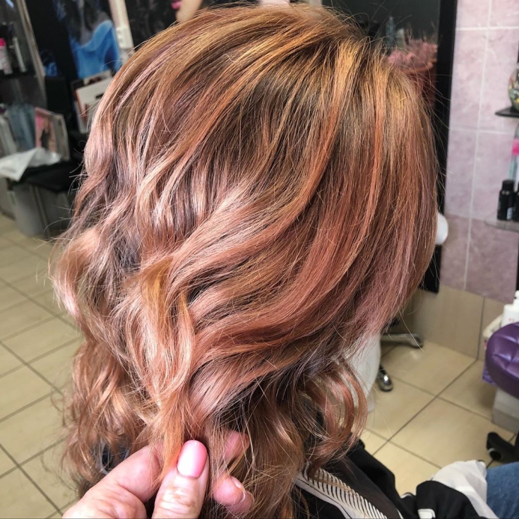 Cabelo castanho claro