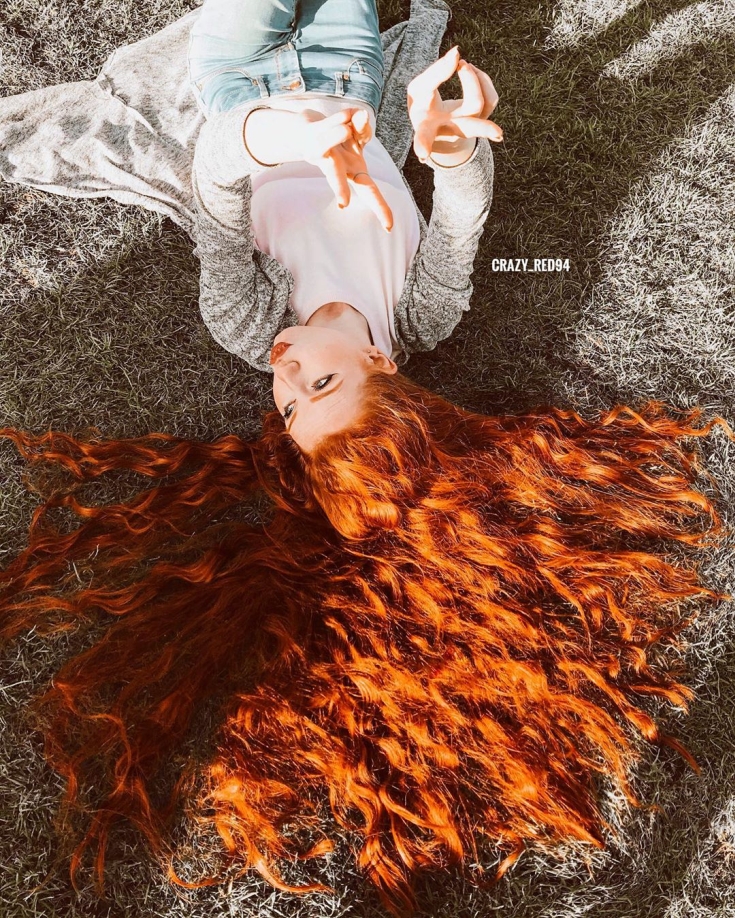 Cabelo vermelho cobre