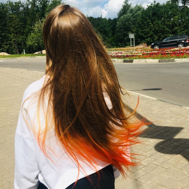 Cabelo castanho claro