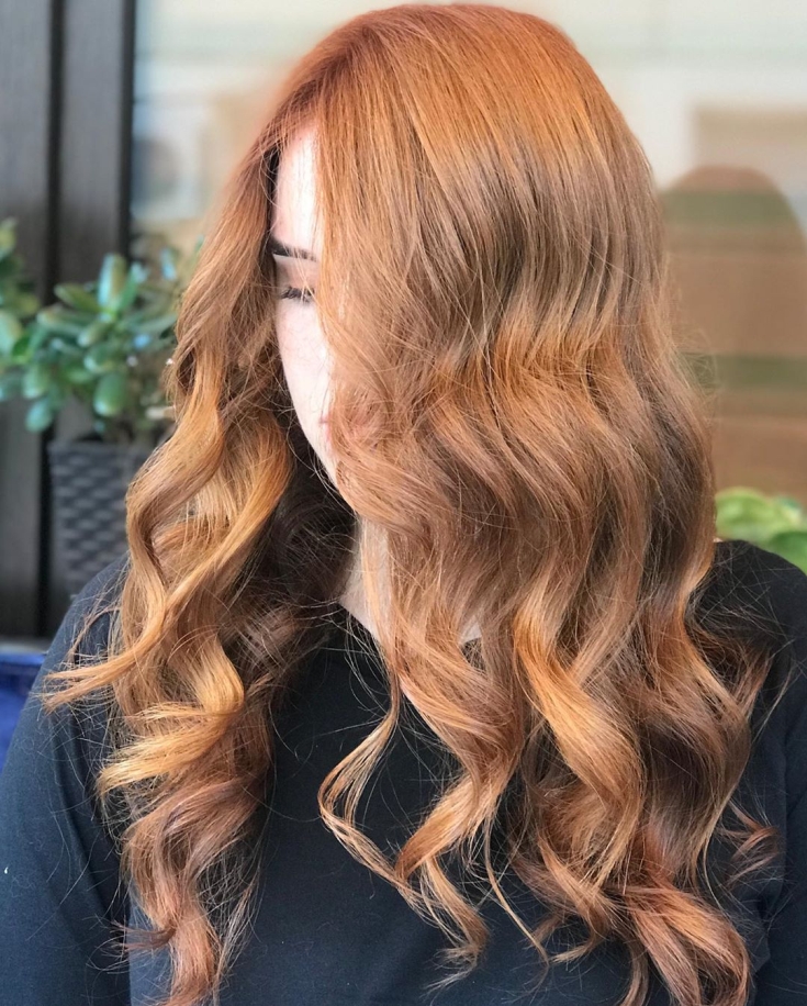 Cabelo castanho claro