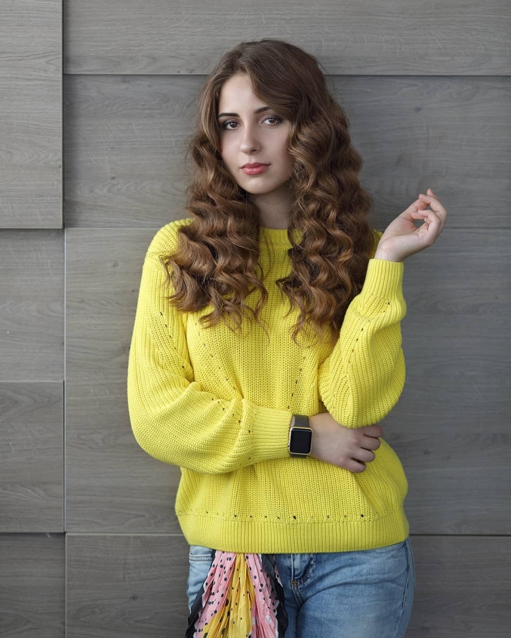 Cabelo castanho caramelo