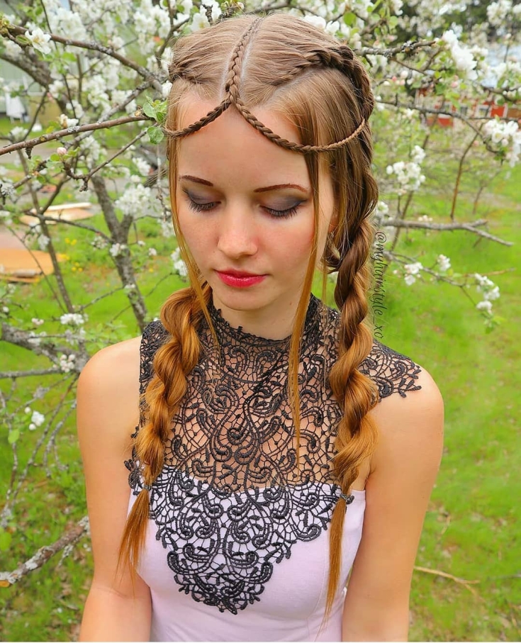 Cabelo castanho claro