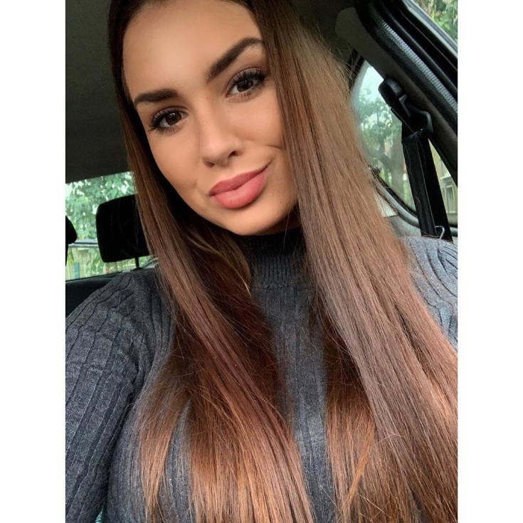 Cabelo castanho caramelo