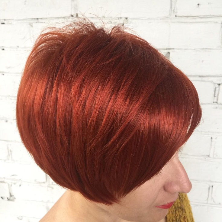 Cabelo vermelho cobre