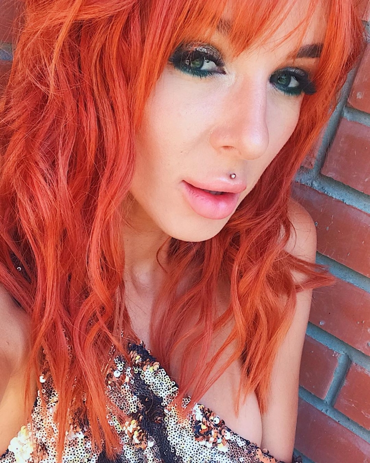 Cabelo vermelho cobre