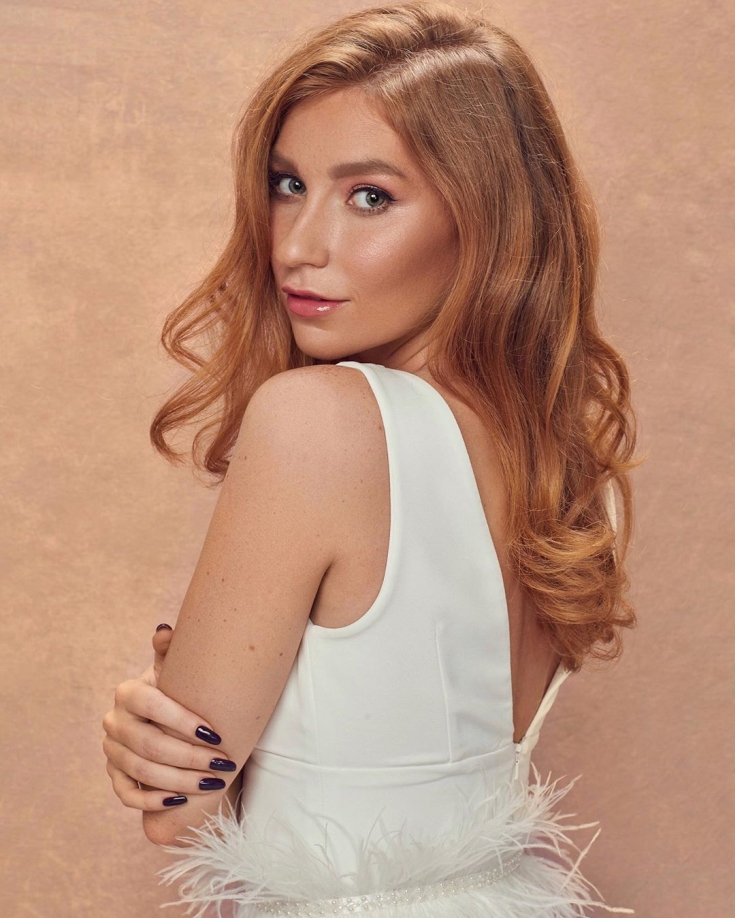 Cabelo castanho claro