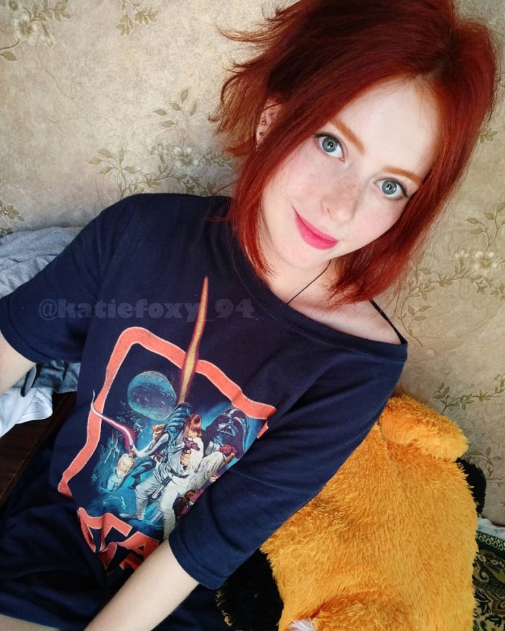 Cabelo ruivo para olhos azuis