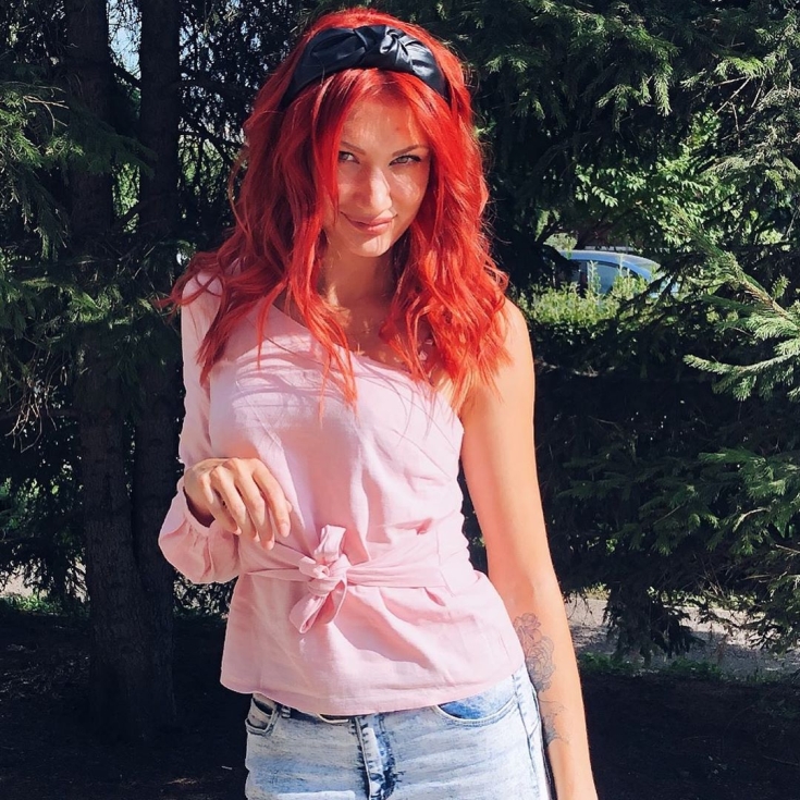 Cabelo vermelho cobre