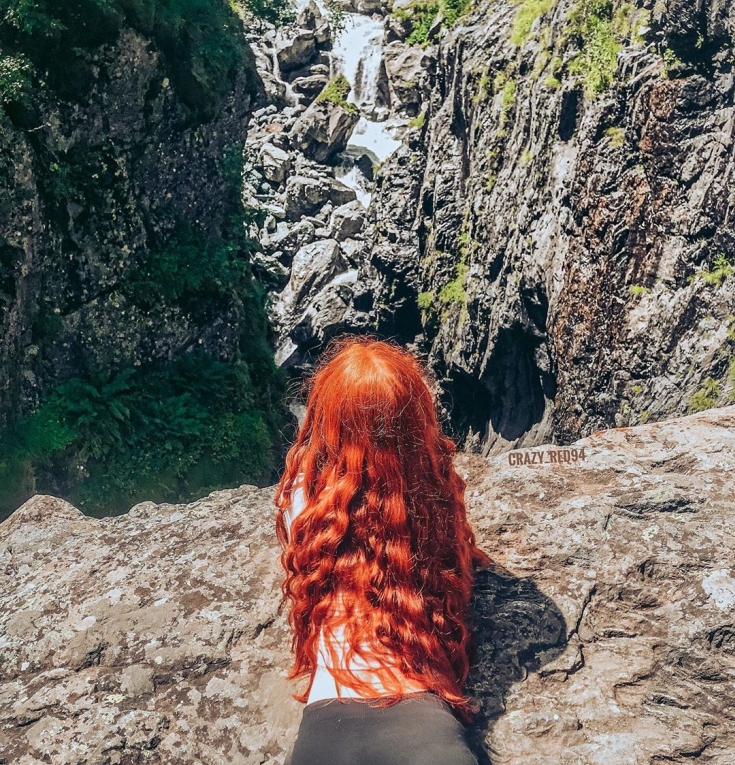 Cabelo vermelho cobre