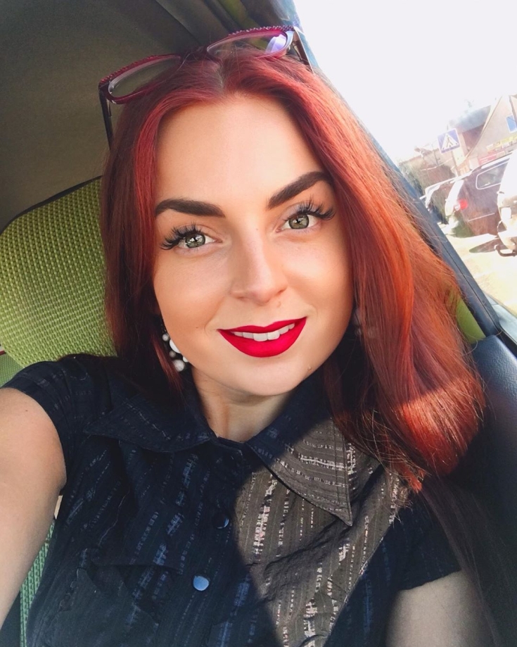 Cabelo vermelho cobre