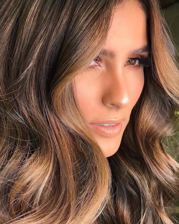 Cabelo castanho legal