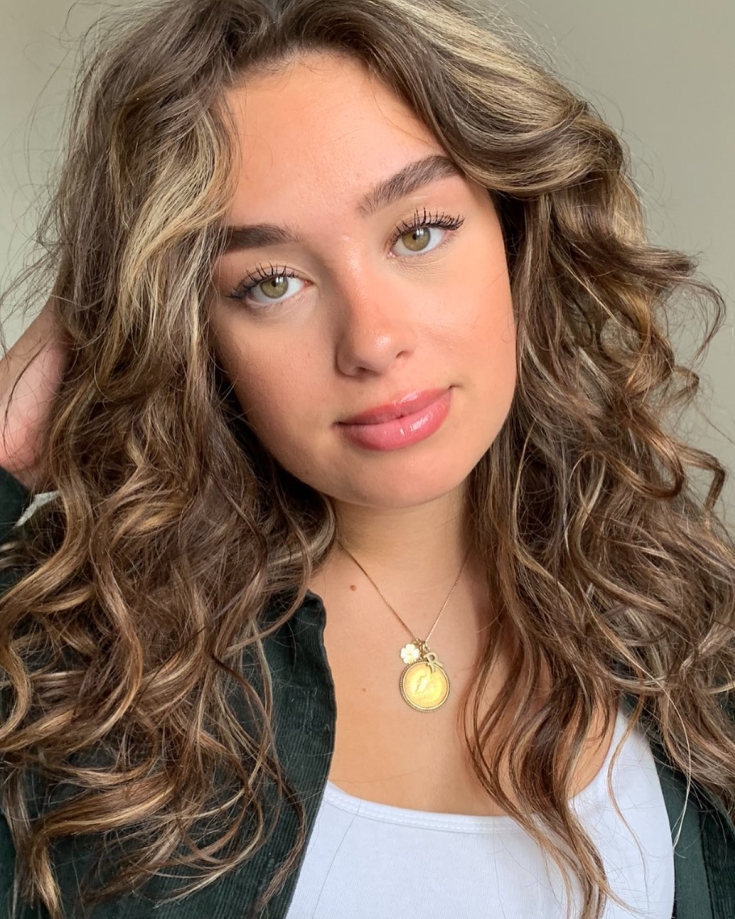 Cabelo castanho claro