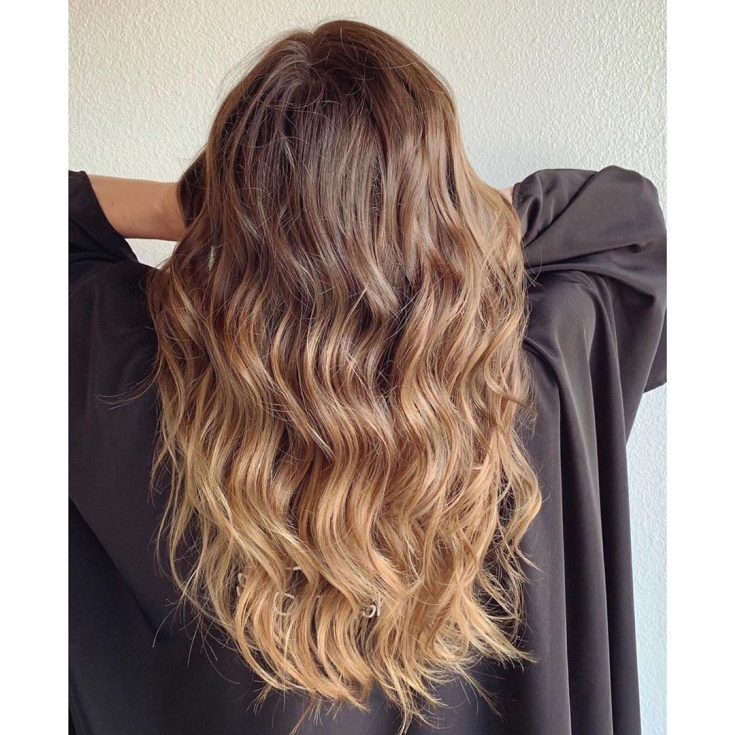 Cabelo castanho claro