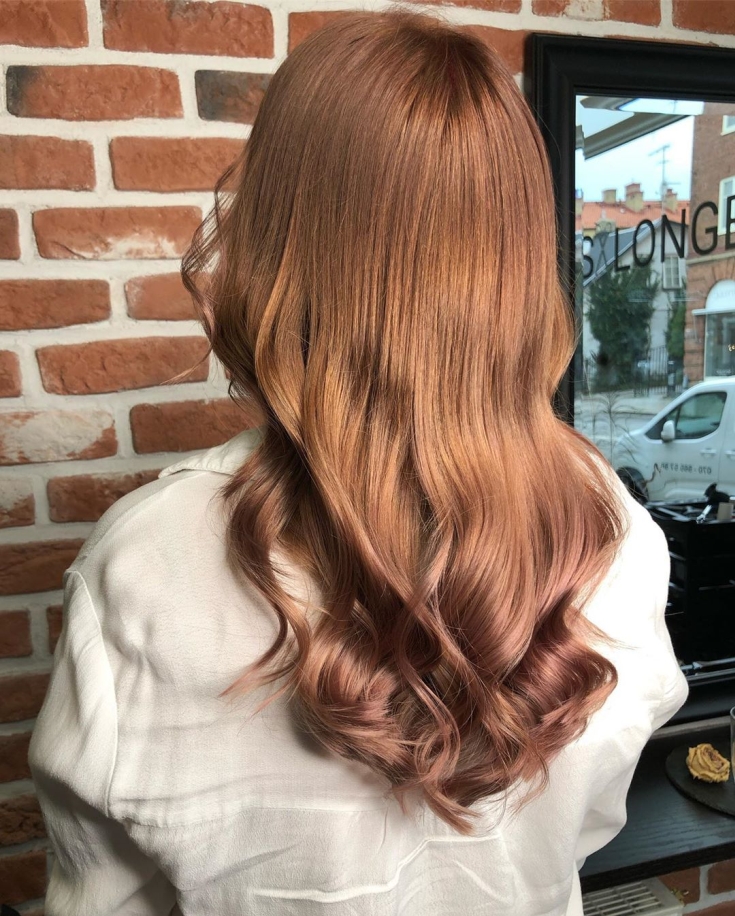 Cabelo castanho claro