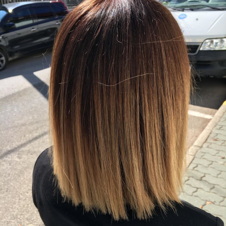 Cabelo castanho claro