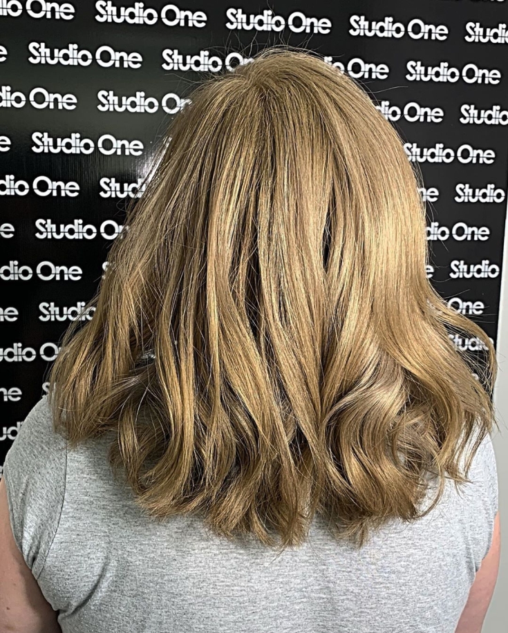 Cabelo castanho claro