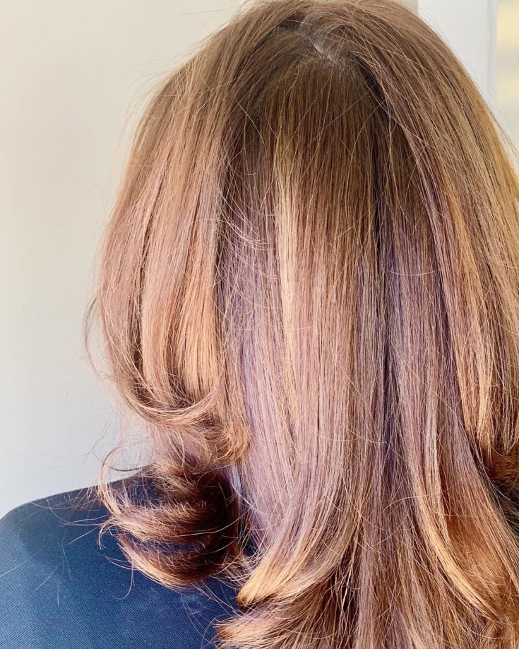 Cabelo castanho claro