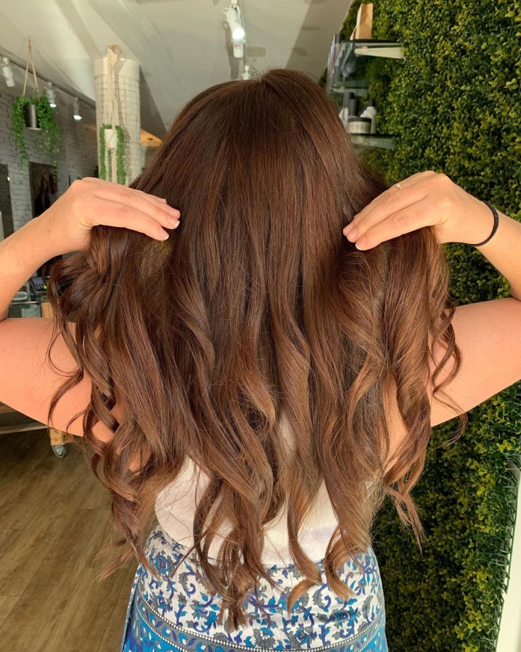 Cabelo castanho legal