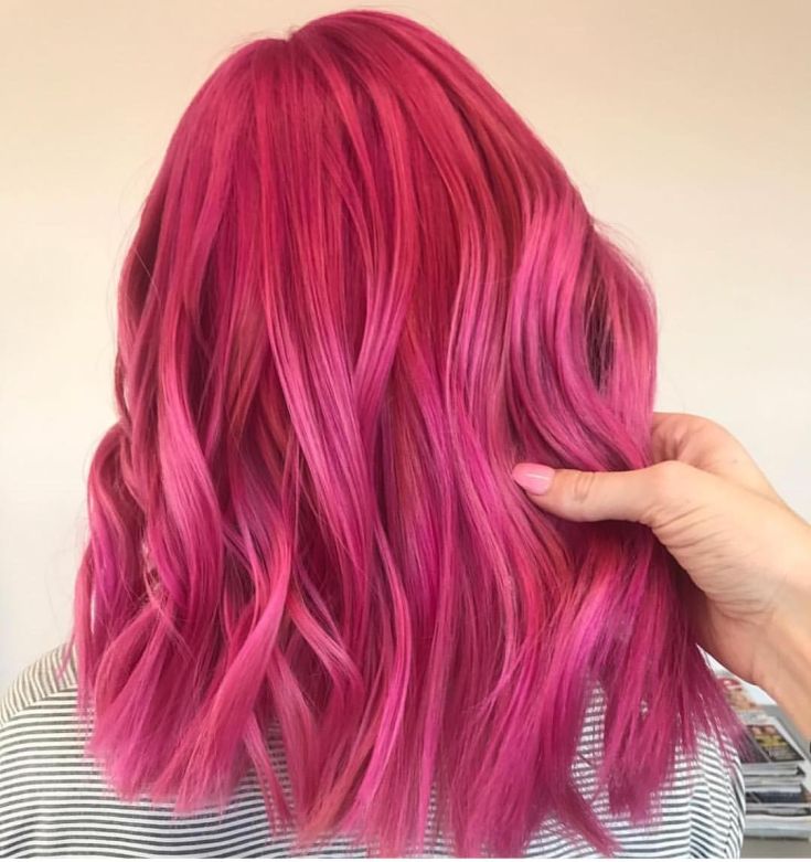 (+135 foto) Pinte o cabelo da criança de rosa