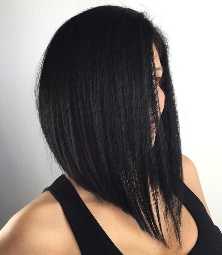 Cabelo preto bob
