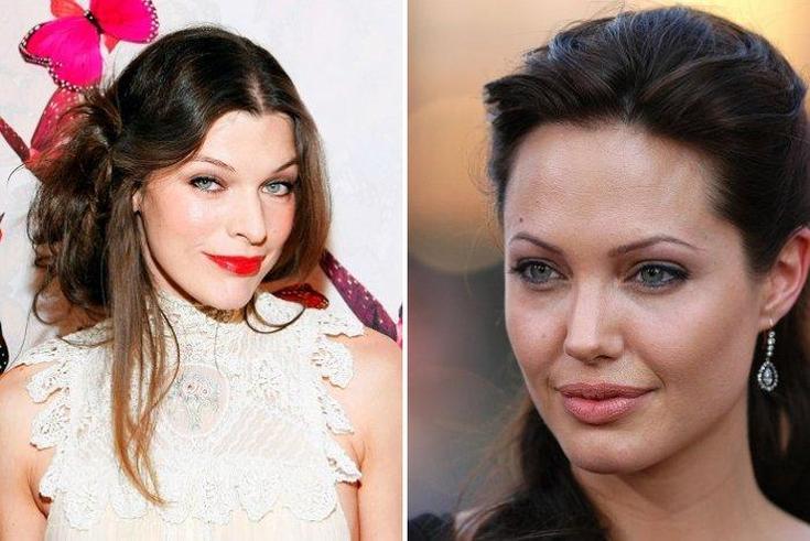 Cabelo claro para olhos cinza