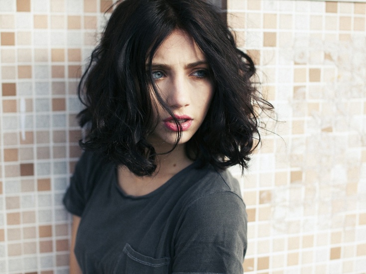 (+180 fotos) Cabelo preto para cabelo curto