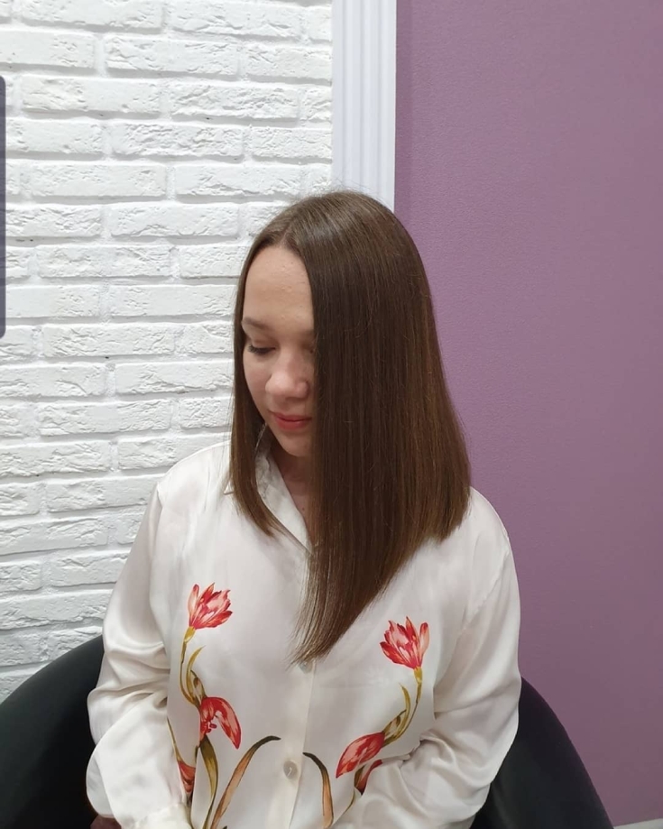 Corte de cabelo para cabelos médios, tendências da moda outono