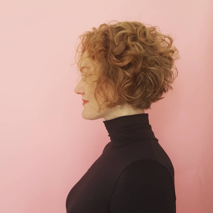 Corte de cabelo para cabelos médios, tendências da moda outono