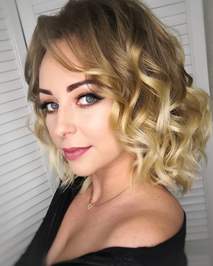 Corte de cabelo para cabelos médios, tendências da moda outono