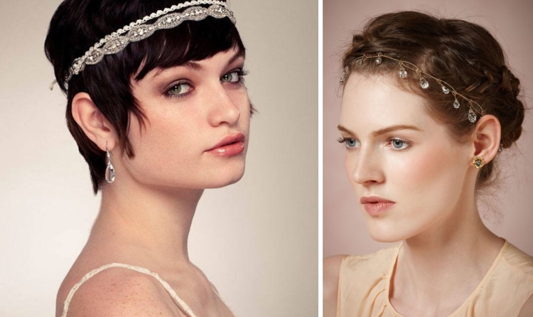 Penteados para o Ano Novo para cabelos curtos com suas próprias mãos em casa