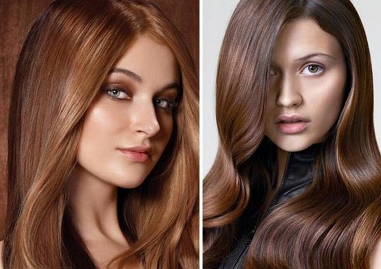 Cabelo leitoso com diferentes tons