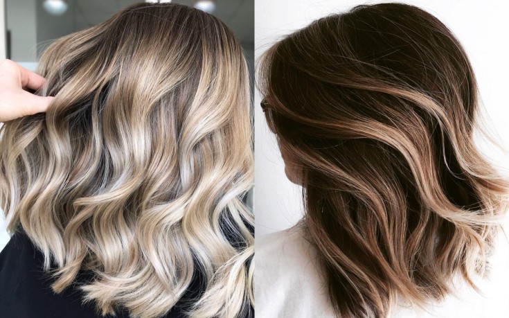 Diferenças entre shatush e balayazh