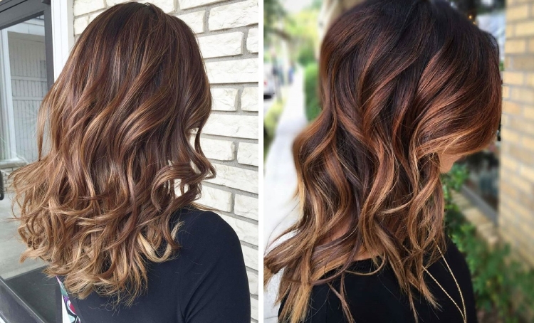 Cabelo leitoso com diferentes tons