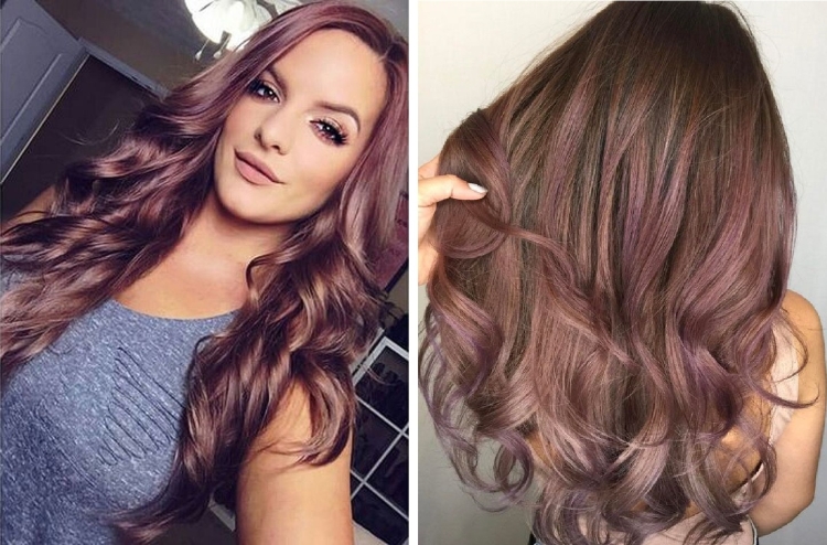 Cabelo leitoso com diferentes tons