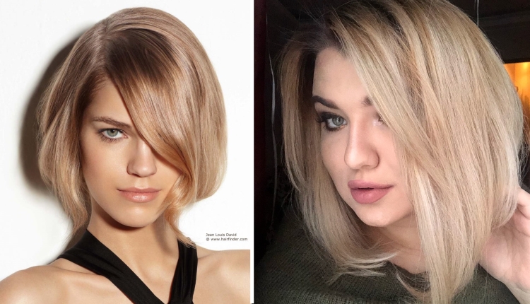 Cabelo leitoso com diferentes tons