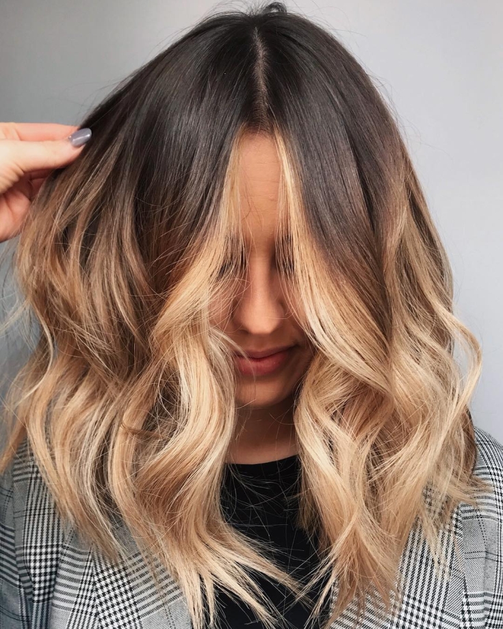 Diferenças entre shatush e balayazh