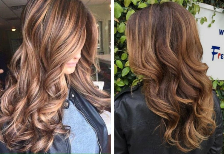Cabelo leitoso com diferentes tons