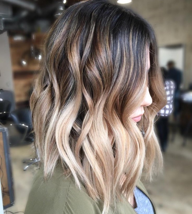 Diferenças entre shatush e balayazh