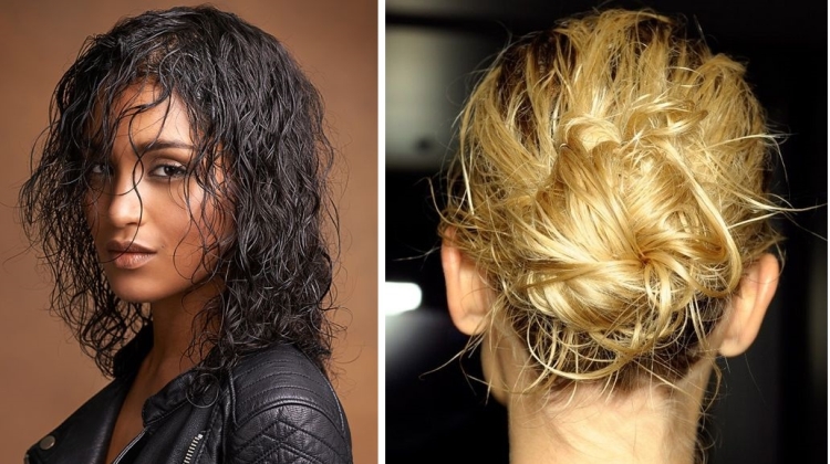 Penteados para o ano novo para cabelos médios, faça você mesmo em casa