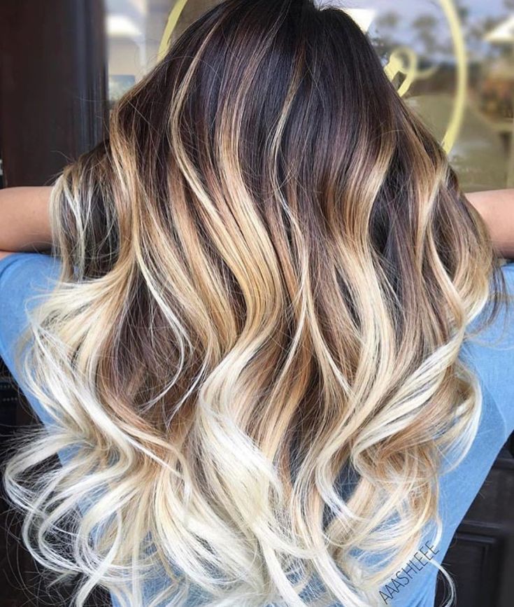 Diferenças entre shatush e balayazh